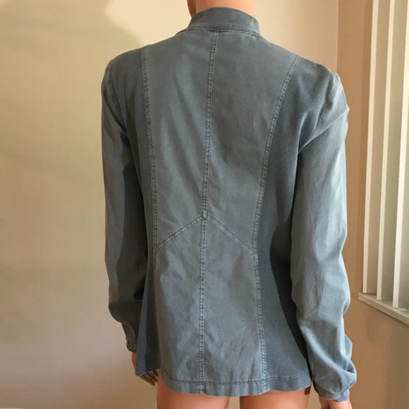 Sporty XCVI Gray Utility Jacket - Picture 4 of 6